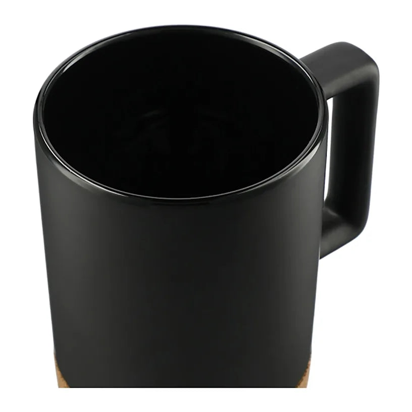 Bates Ceramic Mug with Cork Base – 15 oz.