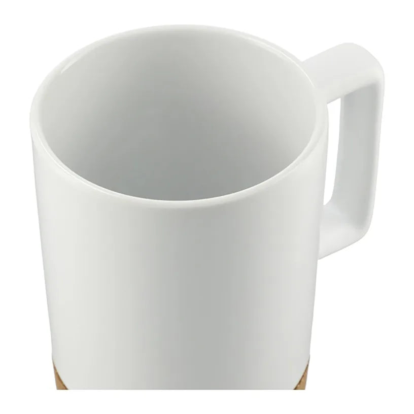 Bates Ceramic Mug with Cork Base – 15 oz.